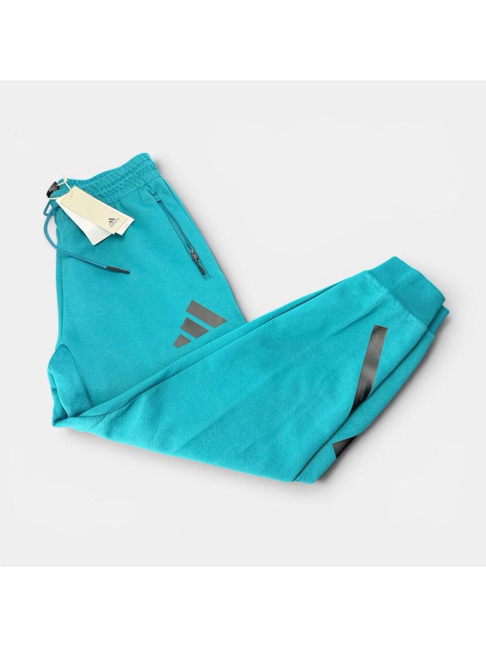 Adidas Z.N.E. Track Pants Sz M JD1368 Casual Teal NWT Training Outdoor Men’s